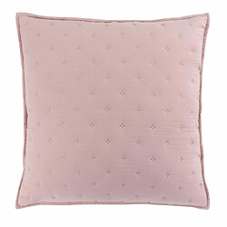 Paris Prix Housse de Coussin Mellow Rose & Blanc
