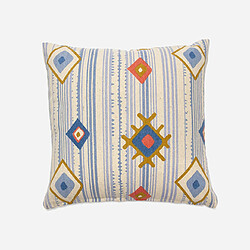 MEVAK LIVING Housse de coussin M/Rush 45x45 - Bleu