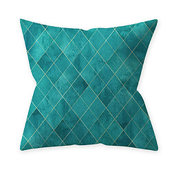 Acheter Taie d'oreiller - Bleu sarcelle 45x45CM