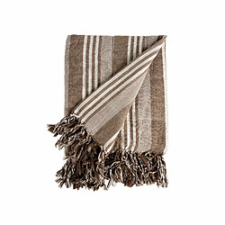 Gift Decor Foulard Multi-usages Blanc Beige 235 x 205 cm