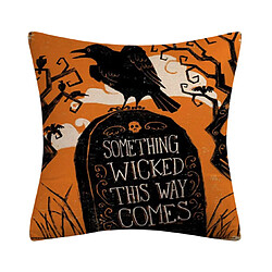 Avis P87 Pack de 4 Taies d'oreiller Halloween