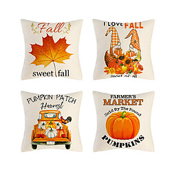 Taie d'oreiller Linge - Thanksgiving