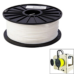 Wewoo Filaments d'imprimante ABS - Blanc 3D