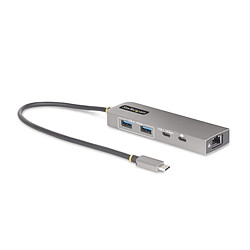 StarTech.com Hub USB-C Startech 10G2A1C25EPD - Gris pas cher