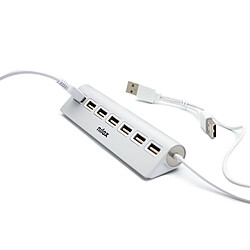 Nilox Hub USB NXHU7ALU2 - Gris