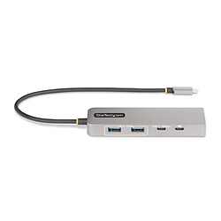 StarTech.com Hub USB-C Startech 10G2A1C25EPD - Gris