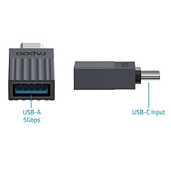 Acheter RAPOO Hama 00217682 USB-C Adaptateur - Gris