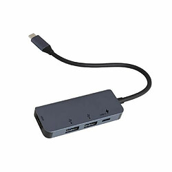 Hub USB-C Accsup 4 en 1