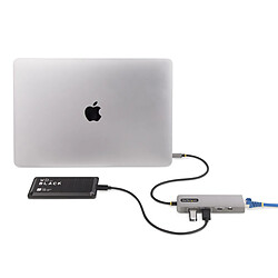 StarTech.com Hub USB-C Startech 10G2A1C25EPD - Gris