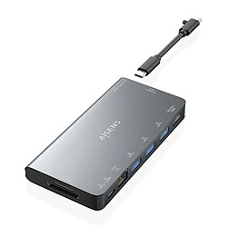 Aisens USB-C Dock 8 en 1