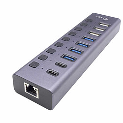 i-Tec CACHARGEHUB9LAN Gris