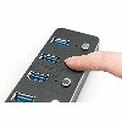Digitus Hub USB DA-70248 Noir Gris