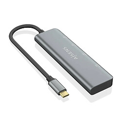 Aisens A109-0763 Hub USB Gris