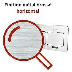 Avis Protec Initiale 16A - Métal brossé