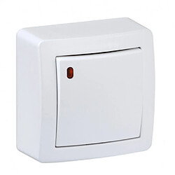 Schneider Electric Schneider Alréa Bouton Poussoir Lumineux - Blanc