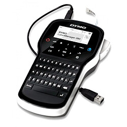Dymo Labelmanager - Noir argent Imprimante d'étiquettes thermique - USB - avec écran - monochrome