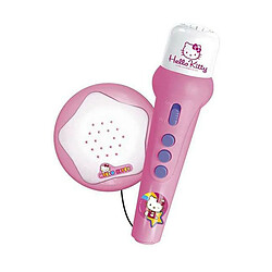HELLO KITTY Microphone Karaoké Rose
