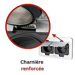 Protec Initiale 16A - Métal brossé pas cher