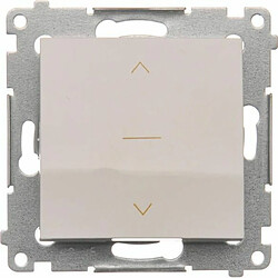 Interrupteur électrique encastré - Blanc