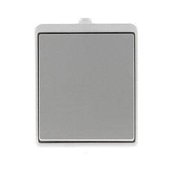 Zenitech Va-et-vient IP54 - Gris