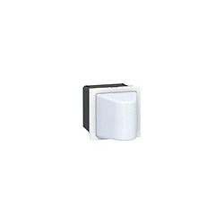 Legrand Mosaic 78561 - Blanc Hublot LED encastré pour appareillage Mosaic - 12–24 V - 2 modules - LED faible consommation - Mécanisme seul à compléter