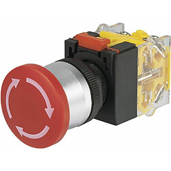 Bouton d’arrêt d’urgence TRU Components 704622 - Rouge