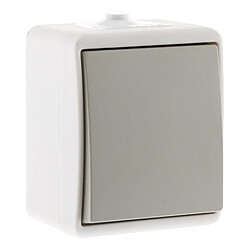 Zenitech Va-et-vient IP54 - Gris