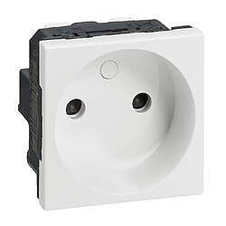 Legrand Prise Mosaic 2P 16A - Blanc