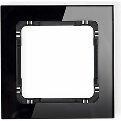 Cadre simple effet verre - Noir