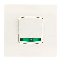 Zenitech Diwone bouton poussoir - Blanc
