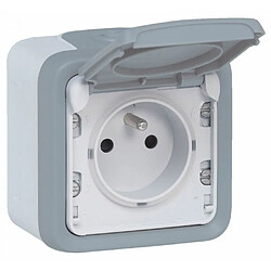 Legrand Plexo 2P+T - Gris