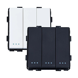 Ledkia Va-et-vient triple Modern - Blanc