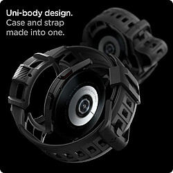 Spigen Sgp Spigen Rugged Armor Pro Galaxy Watch 4 - Charcoal Gray pas cher