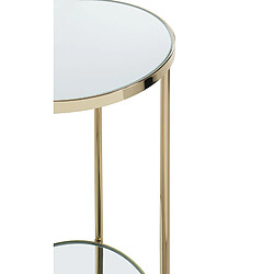Acheter Pegane Support de jardinière rond - Or
