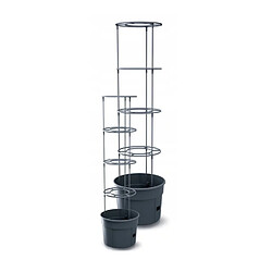 Acheter Pot de fleurs rond - Anthracite
