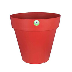 Avis Riviera Pot de fleurs rond - Rouge