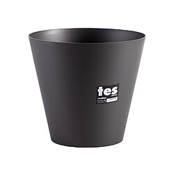 Plastiken Pot de fleurs conique - Anthracite