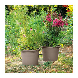DEROMA Pot de fleurs Day R Camel - Ø60 cm