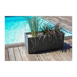 EDA Plastiques EDA Jardinière Graphit Up 79,5x29,5 cm