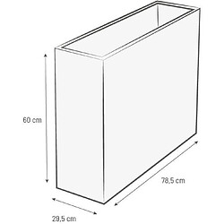 EDA Plastiques EDA Muret LOFT L Graphit