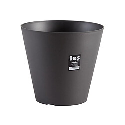 Plastiken Pot de fleurs conique - Anthracite
