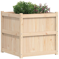Acheter vidaXL Jardinière Bois de Pin 70x70 cm