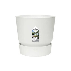 ELHO Pot de fleurs rond Greenville Blanc Ø47 cm