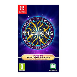 Just For Games Qui Veut Gagner des Millions Jeu Switch