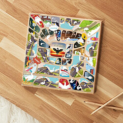 Paris Prix Jeu de l'Oie en Bois Vintage pas cher