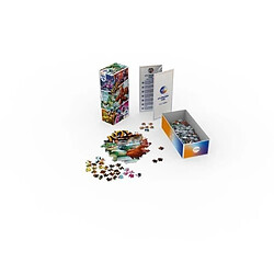 Iello Puzzle Universe It’s Smashin’ Time! Puzzle adulte catégorie Puzzles - Illustration manga par Régis Torres - Poster inclus - Matière carton - Fabriqué en Pologne - Âge dès 6 ans