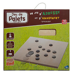 Jeu de Palets en Bois 70x70 cm Beige - pp_no_name