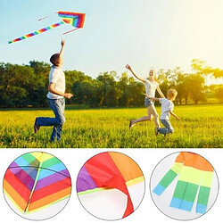 Avis Totalcadeau Cerf-volant arc-en-ciel en nylon