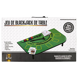 Avis The Home Deco Factory Jeu de table Blackjack - 51 x 30 cm