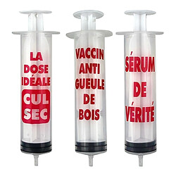 Acheter Totalcadeau Verres à shot seringues (lot de 6)